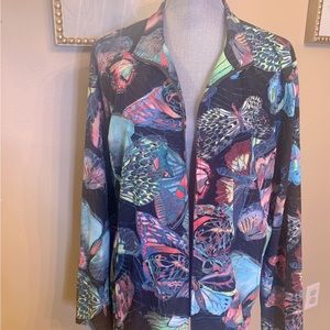 Additions by Chico’s - Women’s Multi-Color Butterfly Jacket